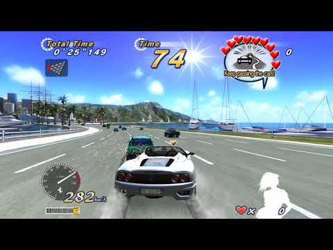 Outrun 2 SP on Teknoparrot for PC with shadow fix