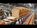 Inside A Modern Bread Factory Full Process From Wheat To Fresh Loaf