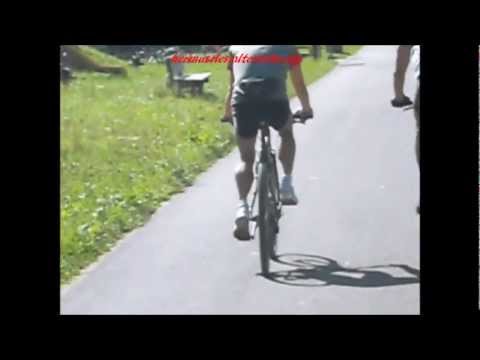 women muscular calves in bike 146