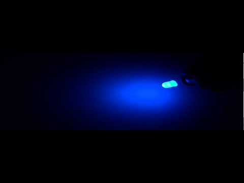 10mm Led White To Blue video