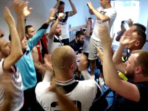 Bajnok a Körmendi FC! Így ünnepeltek az öltözőben!