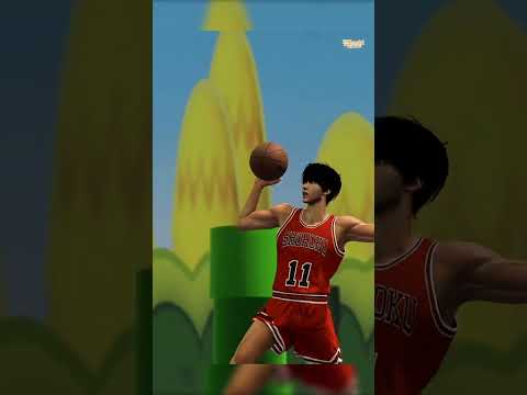 Kaede Rukawa Free Throw Line Dunk - NBA 2K23 Slam Dunk Anime Mod