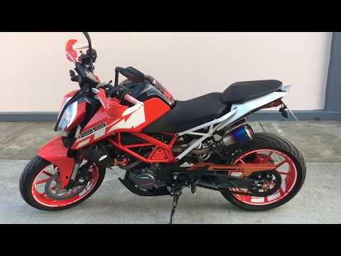 KTM Duke 125 Exhaust System with DB Killer