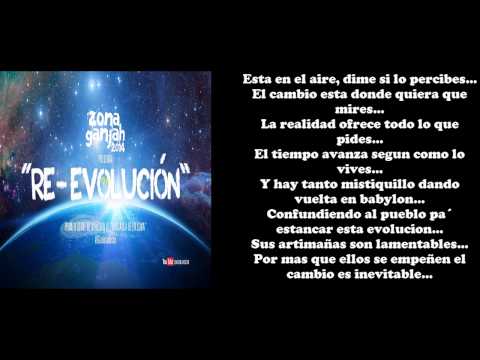 Zona Ganjah - Re-evolucion (Letra) REGGAE 2014