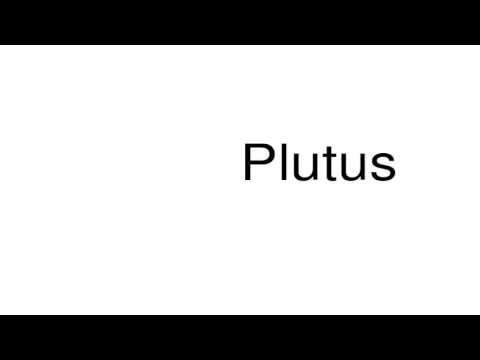How to pronounce Plutus
