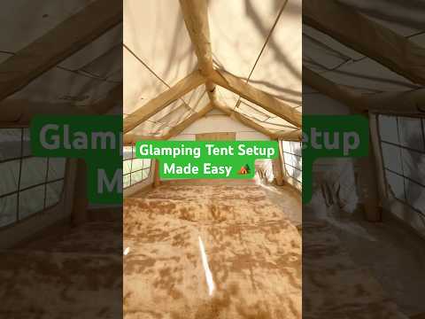 Inflatable tents are changing the camping game! Would you use one for your next trip? #glamping 🏕️