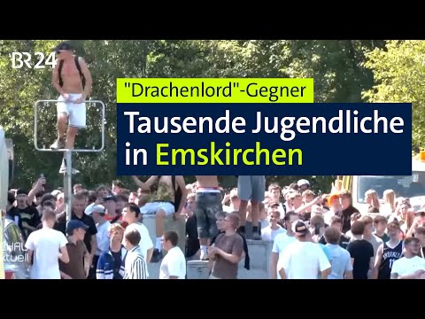 "Schanzenfest": Drachenlord-Gegner sorgen für Entsetzen in Emskirchen I BR24
