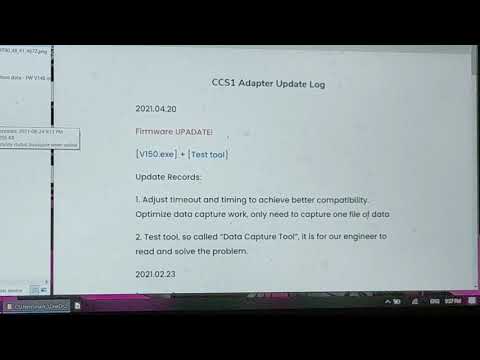 Setec CCS1 to Tesla Adapter | How to update the firmware