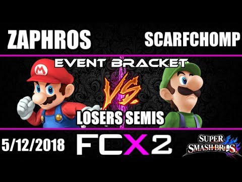 FCX 2 - Event Bracket - Losers Semis - Zaphros Vs. Scarfchomp