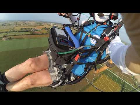 Out and about with Starseed XF, the missing link between paragliding and paramotoring :-)