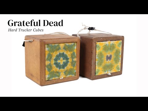 Grateful Dead "The Cube" Speakers with Pollock Tie Dye