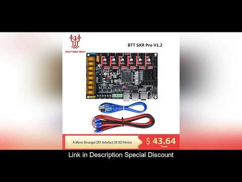 BIGTREETECH SKR PRO V1.2 32Bit Control Board 3D Printer Parts SKR V1.3 RAMPS 1.4 A4988 TMC2208 Uart