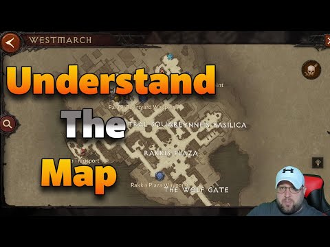 Diablo Immortal -  Understanding the Map