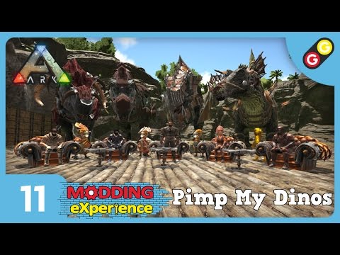 ARK - Modding eXperience #11 Pimp My Dinos [FR]