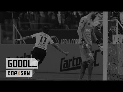 Gols - Corinthians 2x0 Santos - Brasileirão 2017