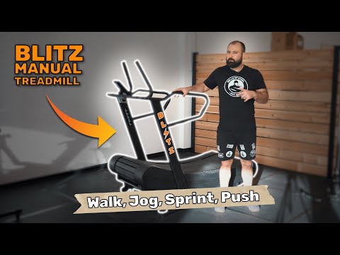 Blitz Magnetic Resistance Manual Treadmill Overview