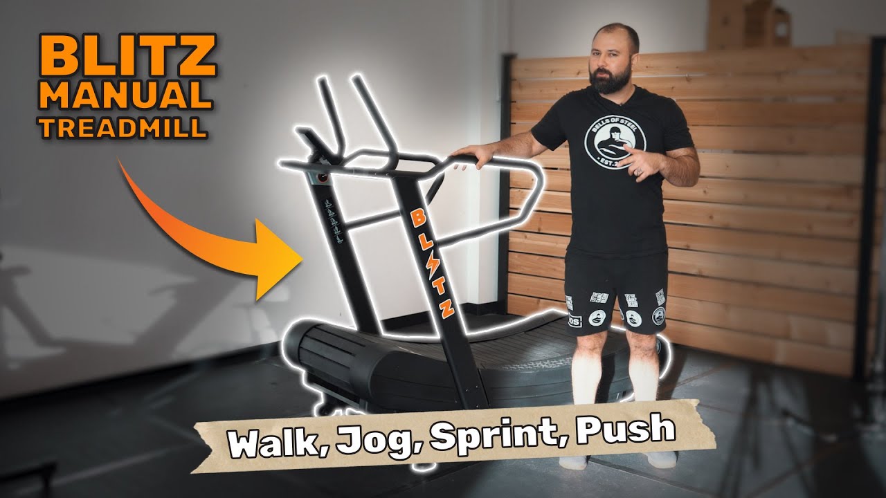 Blitz Magnetic Resistance Manual Treadmill Overview Thumb