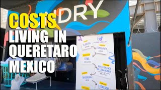 Costs of a Day Living in Queretaro as a Foreigner