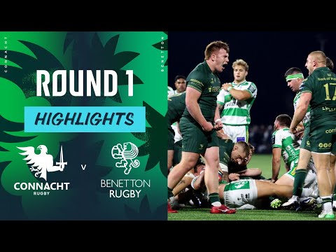 Connacht v Benetton | Highlights | Round 1 | URC 2025/26