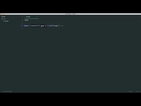 PHP Basics The ternary operator 30 35