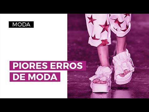 PIORES ERROS DE MODA QUE AS PESSOAS COMETEM | Camila Gaio