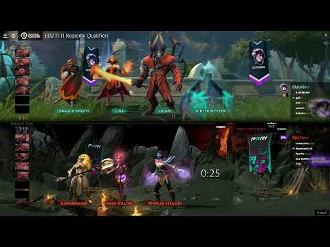 Outsiders vs Pari Parni Game 2: TI11 EEU UB Regional Qualifiers