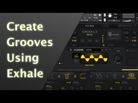 Creating Grooves Using with just drums and Output's Exhale Vocal Engine