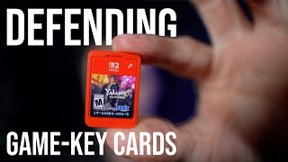Defending Game-Key Cards