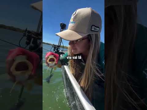 Mulher fisga peixe de 63 centímetros durante pescaria no Tocantins! 😮🐟