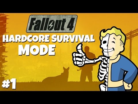 Fallout 4: Hardcore Survival Mode Playthrough - Part 1 - War Does Change!