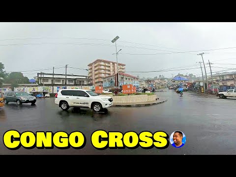 CONGO CROSS - FREETOWN WEST 🇸🇱 RAINY SEASON Vlog 2023 - Explore With Triple-A