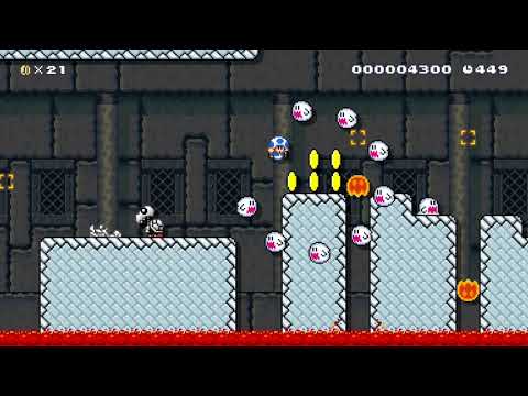 SMWGM 44: Lemmy's Haunted Castle by NextGM 🍄 Super Mario Maker 2 ✹Switch✹ #aps