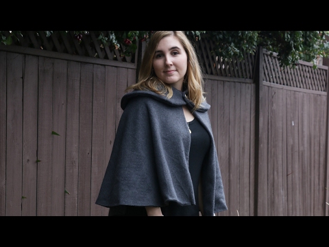 DIY Felt Circle Cape