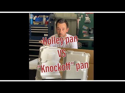 Holley LS Swap Oil Pan vs Cheaper Knockoff!