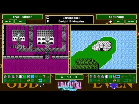 Final Fantasy Randomizer Spring Tournament 2020 - The Finals Game 1: Crab Cakes vs Spellzapp