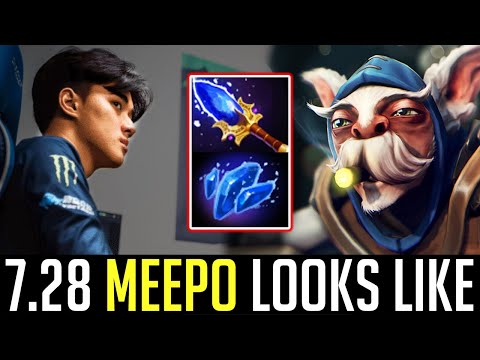 Abed tries MEEPO in 7.28a Update - New Builds & New Meta DOTA 2