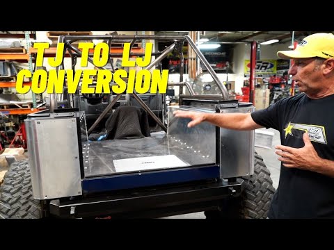 IT'S ALL ABOUT WHEELBASE! Want To Transform Your Tired Jeep TJ Into A LJ? This GenRight Kit Does It!