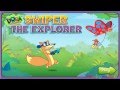 Даша следопыт на русском лис Жулик против бабочек / Dora the Explorer fox ...