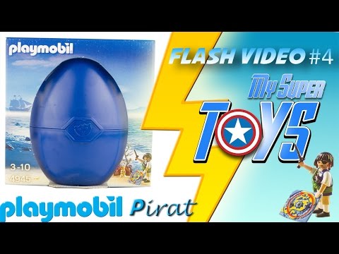 PLAYMOBIL Easter Egg 4945 Pirat Treasure Island Play Set My Super Toys