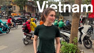 Vietnam Vlog: Exploring Hanoi, Street Food, H Long Bay, Hidden Cafes, Train Street, & Bein' Silly