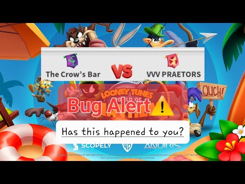 Looney Tunes World Of Mayhem War glitch against VVV Praetors