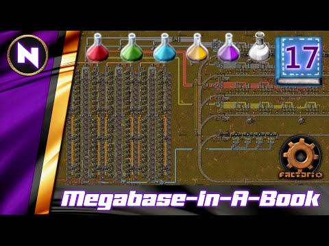 Onwards To 2700 BLUE SCIENCE / min | #17 | Factorio Megabase-In-A-Book Lets Play