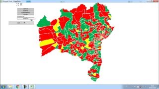 Mapa Excel Bahia