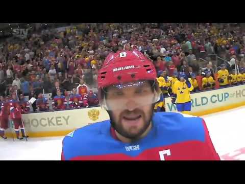 Team Russia VSTeam Sweden | World Cup Of Hockey | UPLOADED AGAIN | .18.09.16
