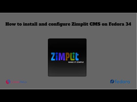 How to install and configure Zimplit CMS on Fedora 34 | LinuxHelp Tutorials