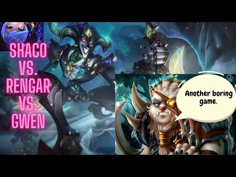 AP Shaco support carry!! Of course we won the game. Patch 13.10 game play!