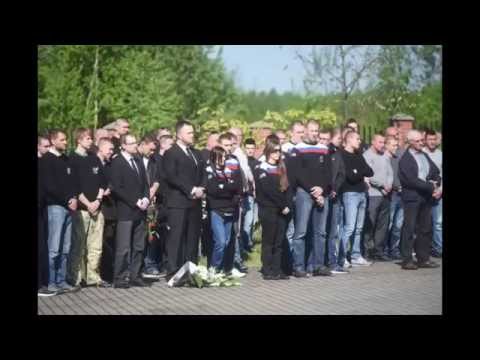 ŚMIERĆ KIBICA KNURÓW- POGRZEB- ZOBACZ CO ZROBILI KIBICE Z CAŁEJ POLSKI!!!