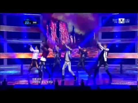 EXO-K - MAMA @ M!Countdown 120524