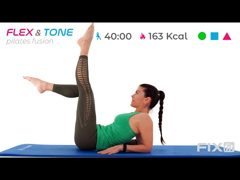 Esercizi Pilates: Allenamento Tonificazione Total Body Pilates Fusion