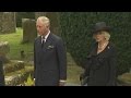 Charles and Camilla attend funeral for last of Mitford sisters